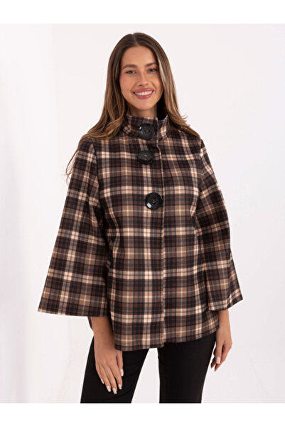 Italy Moda Palton Dama, ITALY MODA, Poliester, Maneca lunga, Camel, model IT-...