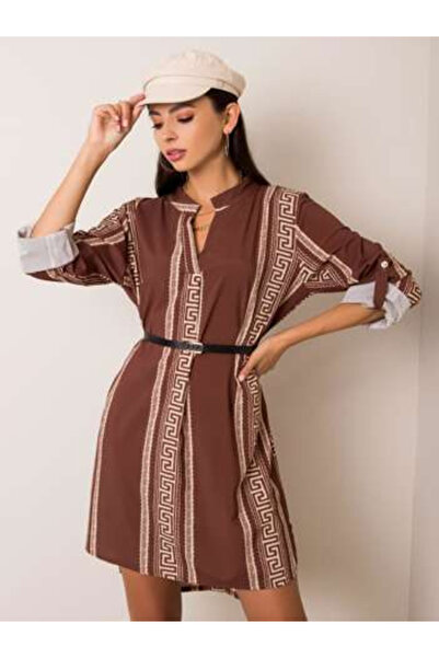 Italy Moda Rochie Dama Mini, Imprimat, ITALY MODA, Maro Eleganta Office