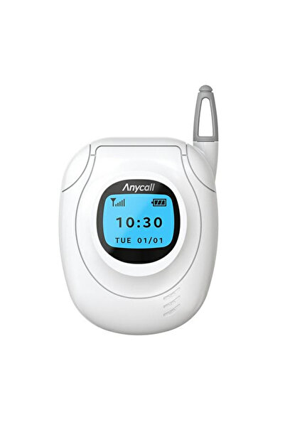 Samsung Galaxy Y Husă Samsung Anycall Retro pentru Buds Pro / Buds Live Albă