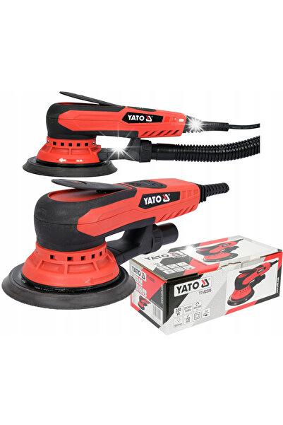 yato Polizor orbital electric de șlefuit, 150mm, 350W