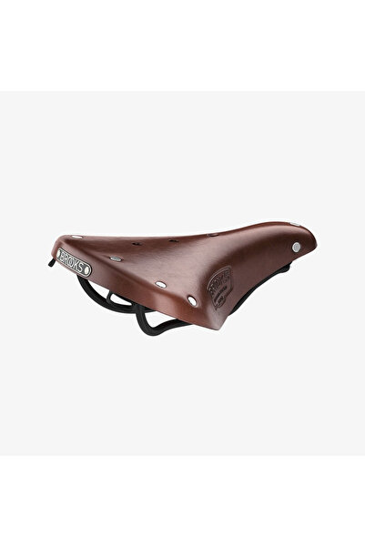 Brooks Șa B17 SHORT, Maro, Șină de oțel, Greutate 460g, Linia Leather