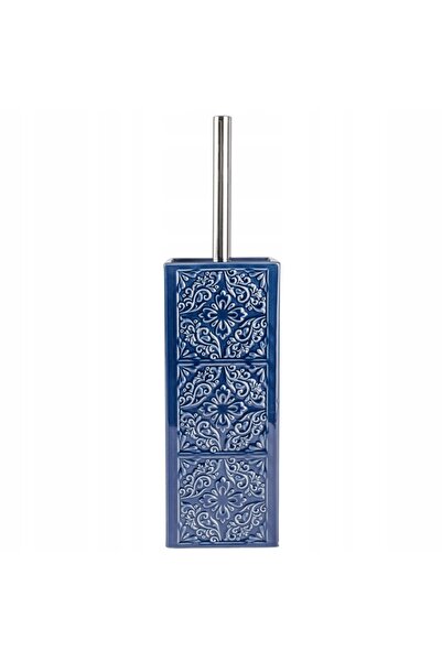 Wenko Suport pentru perie CORDOBA DARK BLUE + perie WC