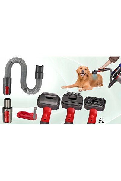NO BRAND Perie pentru îngrijirea blănii câinilor și pisicilor pentru Dyson V7...