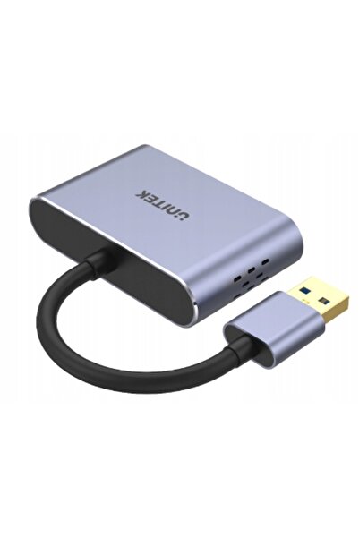 Unitek Adaptor USB 3.0 - HDMI / VGA Full HD 60Hz