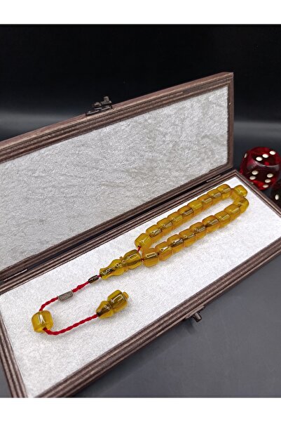 dabbas USTA İMZALI SIKMA KEHRİBAR TESBİH (MASKOT)