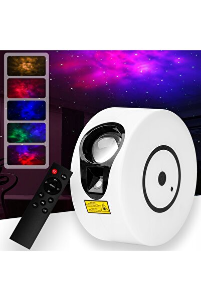Gockowiak PROIECTOR STELELOR PROIECTOR CER LAMPĂ DE NOAPTE 3D DIFUZOR BLUETOO...