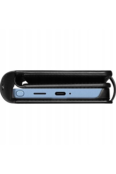 Spigen Husă portofel neagră din piele, tip clapetă, pentru Samsung Galaxy S25...