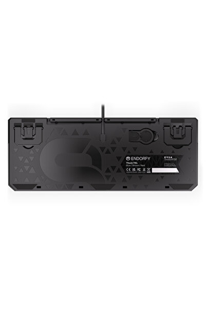 NO BRAND Tastatură de gaming ENDORFY Thock TKL Kailh Blue ARGB USB Aluminiu N...