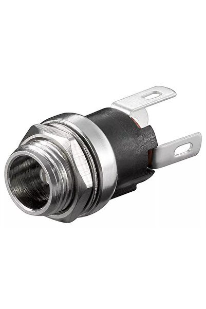 OEM DC jack chassis 2.1mm 5.5x2.1mm with solder Goobay