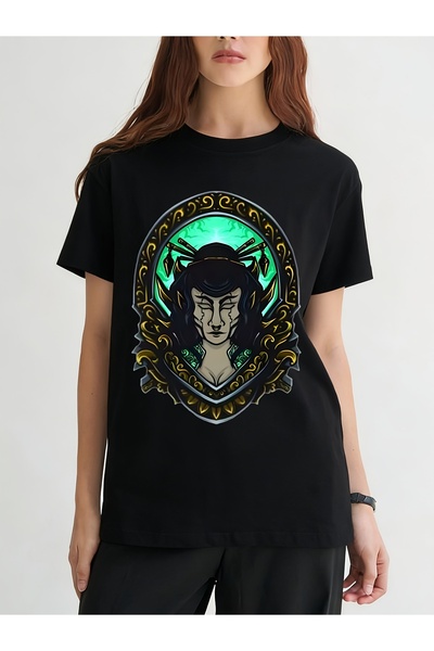 01THEONE Women'S T-Shirt, Comfortable Breathable, 2D Color Heat Transfer Prin...