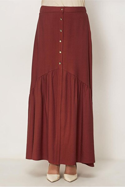 Alvina Linen Effect Skirt 60778