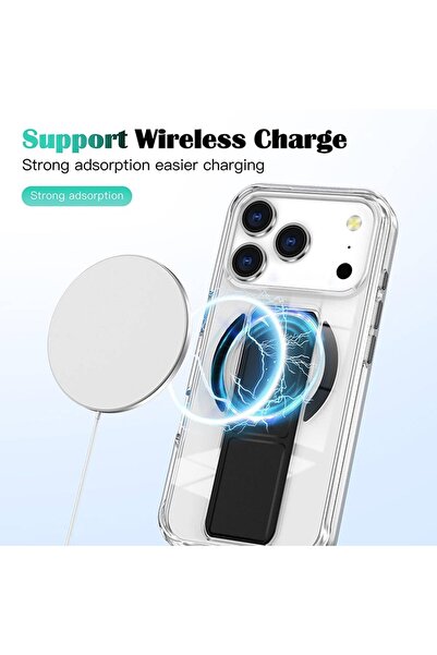 PWR Grip stand Case Compatible With MagSafe Compatible With iPhone 17 Pro 6.3...
