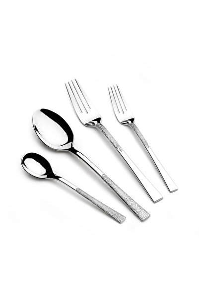 Arshia 95-Piece Silver Cutlery Set TM 762 S – Premium 18/10 Stainless Steel F...
