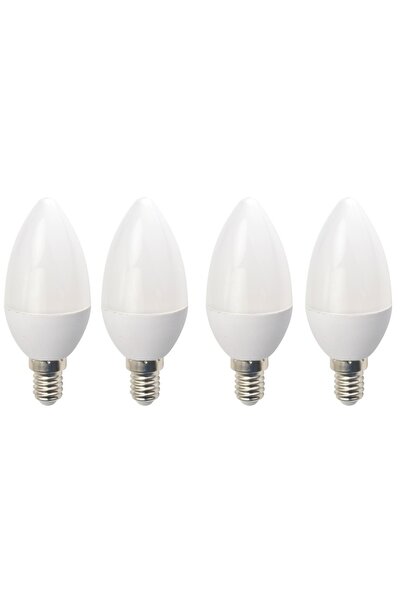 OEM Set 4 Becuri LED Drimus E14 6W lumina rece DL 6062
