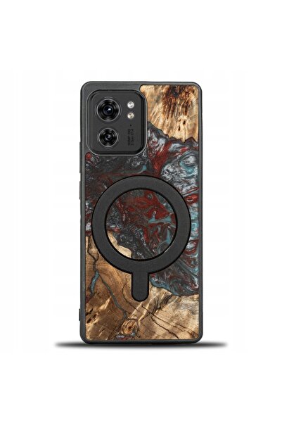 BewooDesign Husă Bewood Unique pentru Motorola Edge 40 - Planete - Pluton cu ...