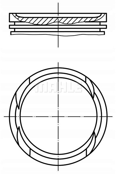 MAHLE Piston 010 05 00
