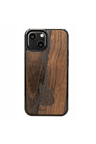 BewooDesign Husă Bewood pentru iPhone 13 Mini Chitară din Palisandru