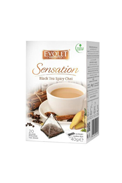 Vedda Μαύρο Τσάι - Evolet Sensation Μαύρο Τσάι Πικάντικο Τσάι Τσάι, 20 φακελά...
