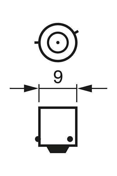 Boschen BOSCH Bec H6W Pure Light (10 bucăți) 12V 6W 1 987 302 232