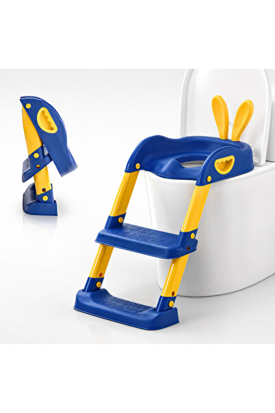 varioshop ®   Reductor de toaletă pentru copii, cu scară reglabilă, treaptă a...