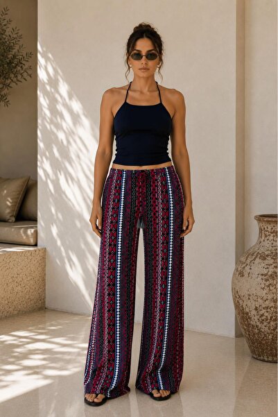 ALEXANDERGARDI Plus Size Wide Leg Pleated Pants