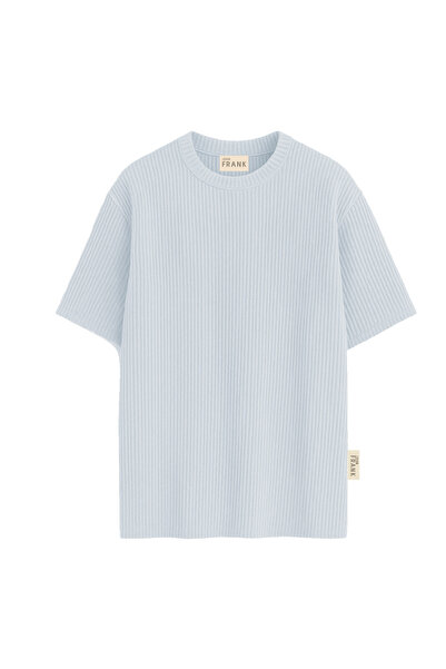 John Frank RIBANA 2X1 COTTON MODAL T-SHIRT BEYAZ