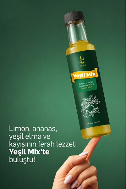 İLEİDA Yeşil Mix Sirke 250ml