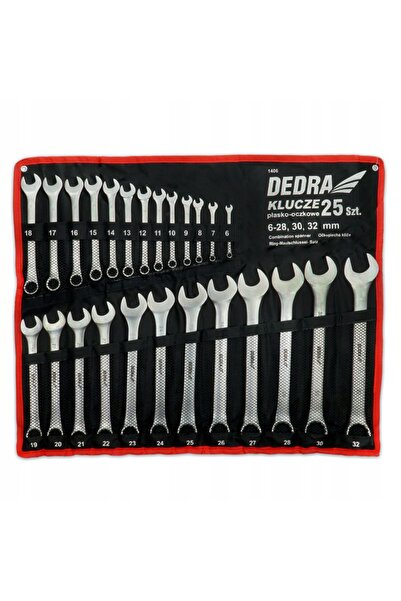 NO BRAND Set de chei combinate DEDRA 14061 6 - 32 mm (25 de piese)