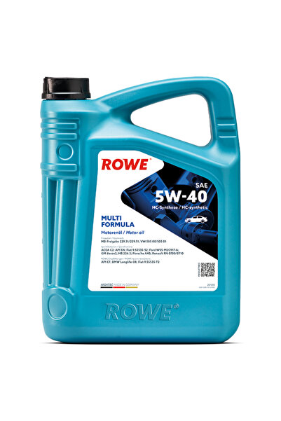 ROWE Ulei motor turisme HighTec Multi Formula 5W40 5L