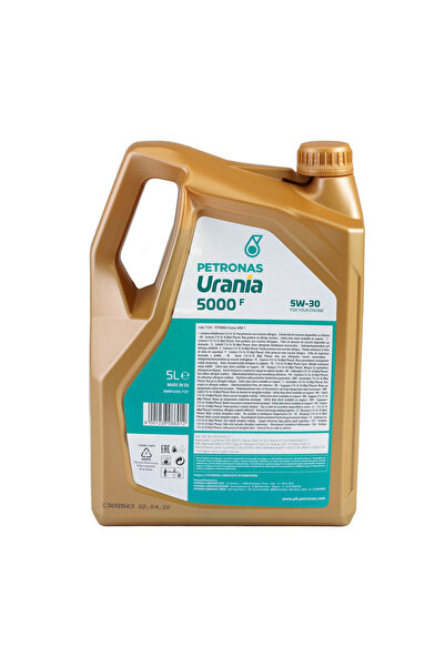 URANİA JEWELRY Motor oil Urania Petronas 5000 CF 5W30 5L