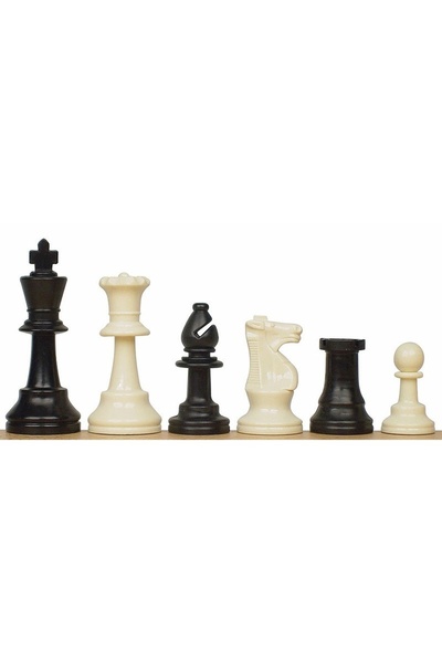 Sunrise Chess & Games Green school chess Top Bottom Set (weighted metal piece...