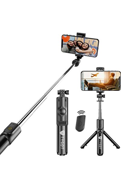 Generic 3 in 1 Extendable Selfie Stick Tripod with Detachable Bluetooth Wirel...