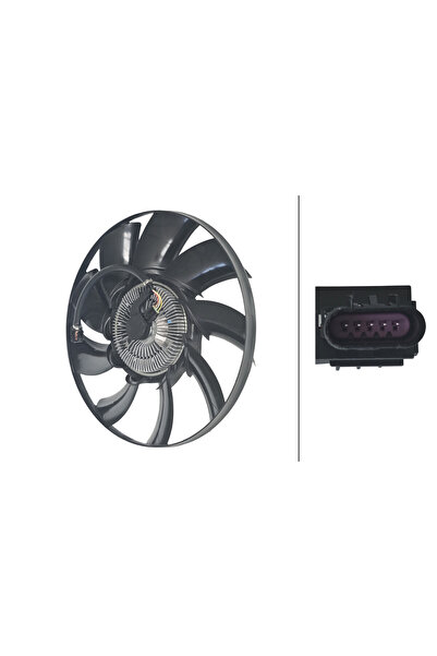 Hella Ventilator, Radiator Land Rover Range Rover Iii Range Rover Sport I 4.2...
