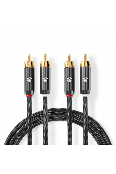NO BRAND Cablu 2xRCA - 2xRCA NEDIS 2 m