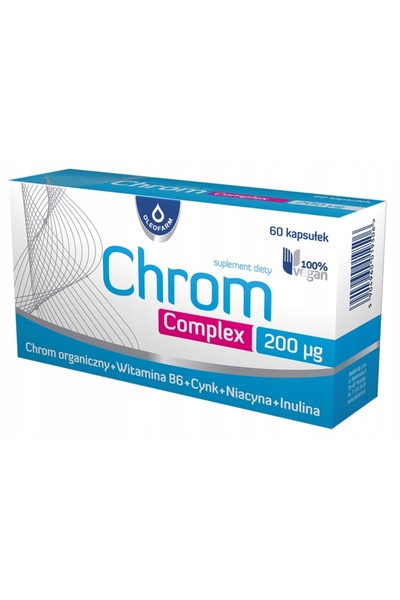 NO BRAND Complex de vitamine și minerale OLEOFARM Chrom Complex (60 capsule)