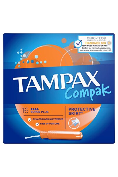 NO BRAND Tampone TAMPAX Compakt Super Plus (16 bucăți)