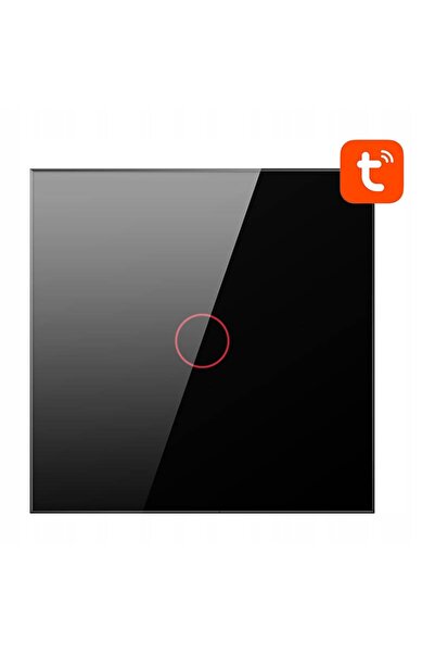 NO BRAND Avatto TS02-EU-B1 WiFi Touch Light Switch Single TUYA (negru)