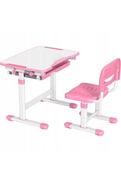 Mozos Birou DC-SET + Scaun Roz-alb