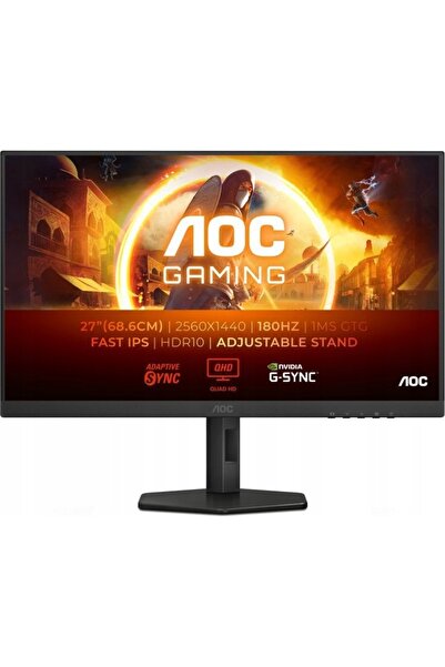 NO BRAND Monitor AOC Q27G4XF 27 2560x1440px IPS 180Hz 0.5 ms