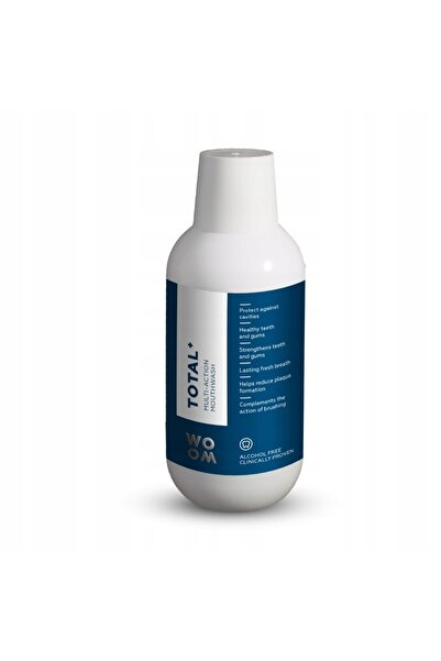 NO BRAND Apă de gură WOOM Total+ Multi-Action 500 ml