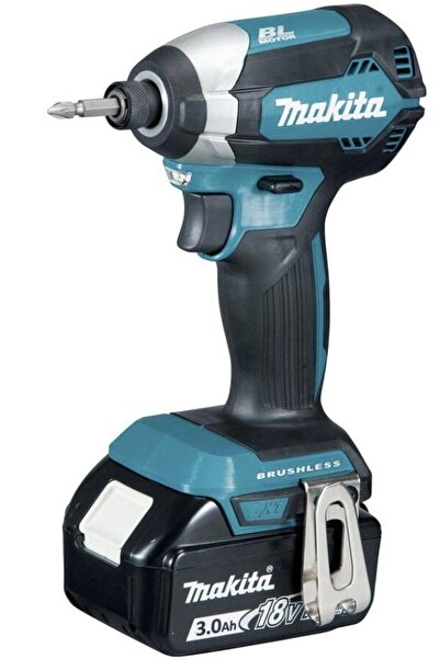 Makita DTD153RFJ 18V 170Nm Акумулаторен ударен винтоверт, 2 броя 3.0Ah батери...