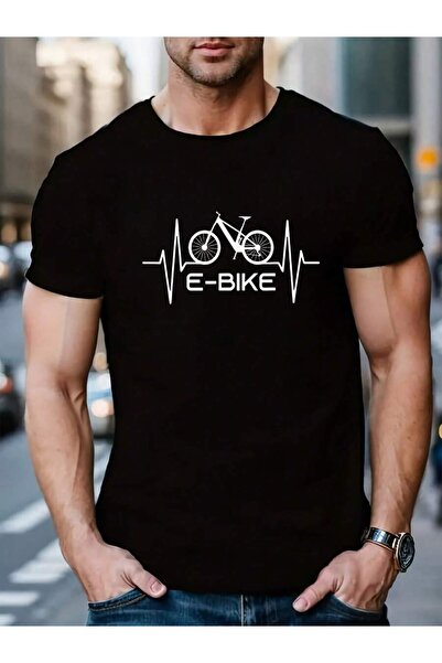 KYMC07 تي شيرت كهربائي للدراجات الكهربائية E Bike Pedelecs Cyclist Heartbeat ...