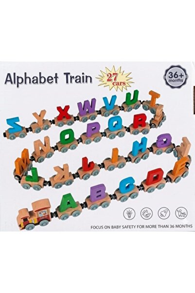Thoth for Publishing and Distribution English Letter Train, 27Pcs Magnetic Wo...