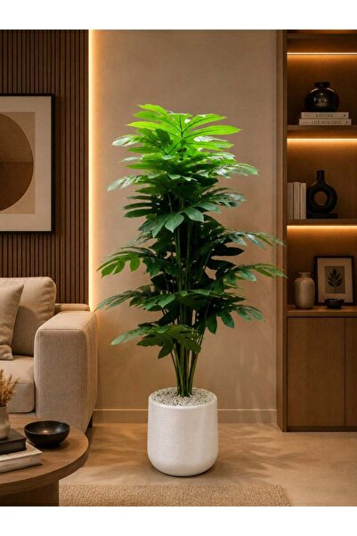 BYT ALRWASM FOR TRADE Luxury Artificial Monstera Tree – 130 cm Height