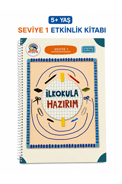 Eolo 5+ Yaş İlkokula Hazırım Seviye 1 Etkinlik Kitabı – A4 Telli Renkli Baskı
