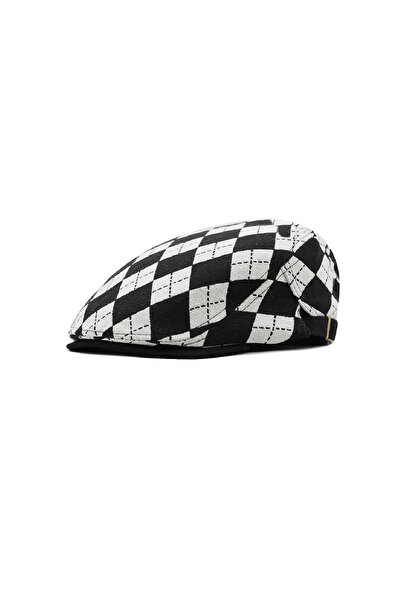 BABUN Men's Baklava Pattern Newsboy Hat Classic Ivy Gatsby Cap Beret Hat Vint...