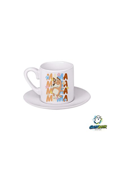 Ghostbastır Design Bluey Turkish Coffee Cup 0103