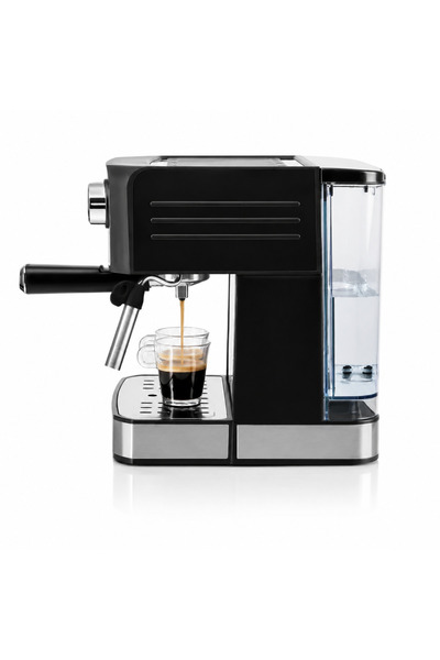 HAEGER Espressor Manual 20 Bari Super Espresso, Putere 850 W, Pompa Italiana ULKA , Rezervor 1.6L