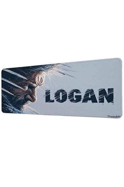 gxe.art Logan the Clawed Hero 40X90 cm Gaming Mousepad Non-Slip Base Large Si...