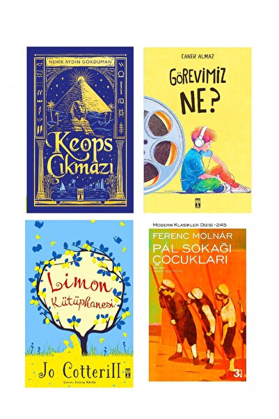 Genç Timaş Ortaokul Okuma Seti Keops Çıkmazı Nehir Aydın Gökduman Görevimiz N...